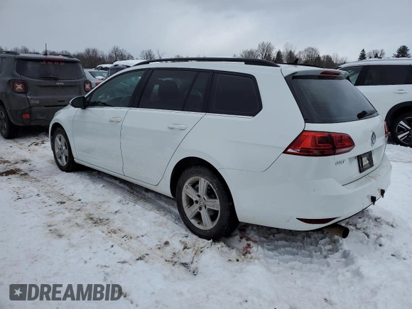 2015 Volkswagen Golf SportWagen TDI S with VIN 3VWCA7AU5FM517074, listed as a Copart auction lot 87799265 with 124,259 mi miles and Salvage Title. Bid and sale history available at carsss.com. Image 2.