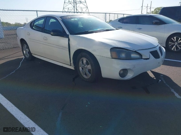 2008 Pontiac Grand Prix with VIN 2G2WP552481171593, listed as a IAAI auction lot 41985212 with 180,441 mi miles. Bid and sale history available at carsss.com. Image 1.