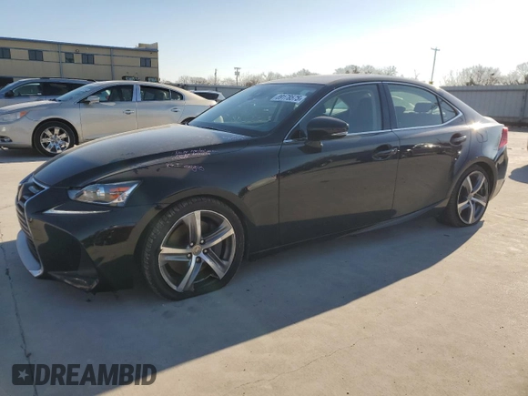2020 Lexus IS 300 with VIN JTHDA1D26L5103199, listed as a Copart auction lot 89178575 with 64,547 mi miles and Salvage title. Bid and sale history available at DreamBid. Image 1.