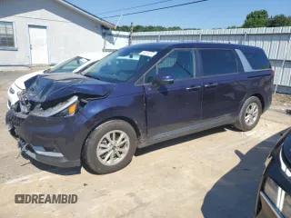 2022 Kia Carnival LXS with VIN KNDNB4H32N6158768, listed as a Copart auction lot 59076934 with 42,898 mi miles and Salvage Title. Bid and sale history available at carsss.com. Image 1.