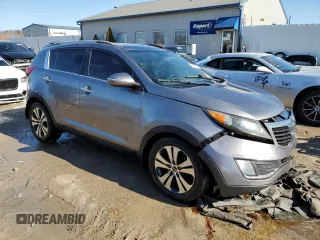 2012 Kia Sportage EX with VIN KNDPC3A25C7185245, listed as a Copart auction lot 46291275 with 199,980 mi miles and Non repairable. Bid and sale history available at DreamBid. Image 4.