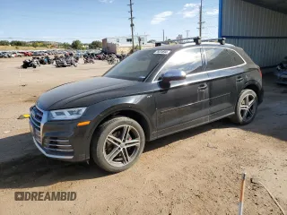 2018 Audi SQ5 Premium Plus with VIN WA1A4AFY5J2108061, listed as a Copart auction lot 61049305 with 74,805 mi miles and Non repairable. Bid and sale history available at DreamBid. Image 1.