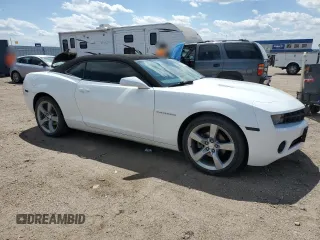 2011 Chevrolet Camaro 2LT with VIN 2G1FC1ED4B9103796, listed as a Copart auction lot 58088565 with 125,916 mi miles and Salvage title. Bid and sale history available at DreamBid. Image 4.