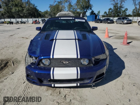 2014 Ford Mustang GT z VIN 1ZVBP8FF7E5221312, wystawiony jako Copart lot #45743855 z przebiegiem 37 267 mil mil oraz Szkoda całkowita • Salvage title. Historia ofert i sprzedaży dostępna na DreamBid. Obrazek 5.