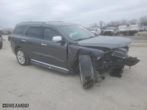 2015 Dodge Durango Citadel with VIN 1C4RDJEG2FC232761, listed as a Copart auction lot 44926185 with 65,149 mi miles and Salvage Title. Bid and sale history available at carsss.com. Image 4.
