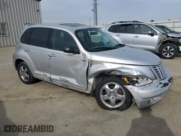 2002 Chrysler PT Cruiser Limited with VIN 3C8FY68B62T312906, listed as a Copart auction lot 53405635 with 164,432 mi miles and Salvage title. Bid and sale history available at DreamBid. Image 4.