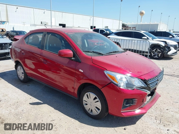 2024 Mitsubishi Mirage ES z VIN ML32FUFJ8RHF16917, wystawiony jako IAAI lot #41883800 z przebiegiem 3 223 mil mil oraz . Historia ofert i sprzedaży dostępna na DreamBid. Obrazek 1.