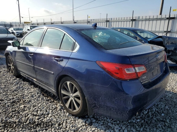 2017 Subaru Legacy Limited with VIN 4S3BNEN6XH3060480, listed as a Copart auction lot 44587574 with 59,318 mi miles and Salvage Title. Bid and sale history available at carsss.com. Image 2.