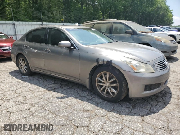 2007 Infiniti G35 Journey with VIN JNKBV61E67M728785, listed as a Copart auction lot 56400445 with 181,939 mi miles and Clean Title. Bid and sale history available at DreamBid. Image 4.