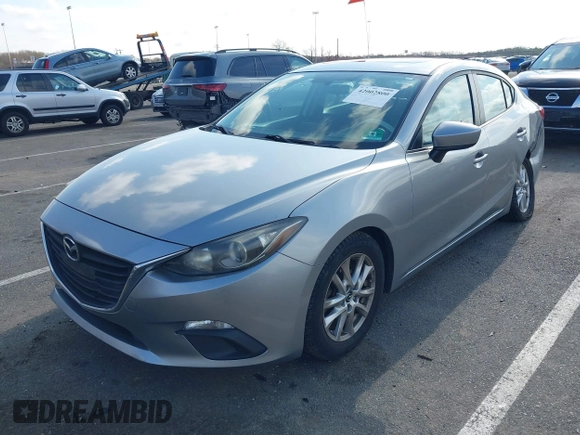 2014 Mazda 3 i Grand Touring with VIN JM1BM1W72E1196080, listed as a IAAI auction lot 42002800 with 88,772 mi miles. Bid and sale history available at carsss.com. Image 17.