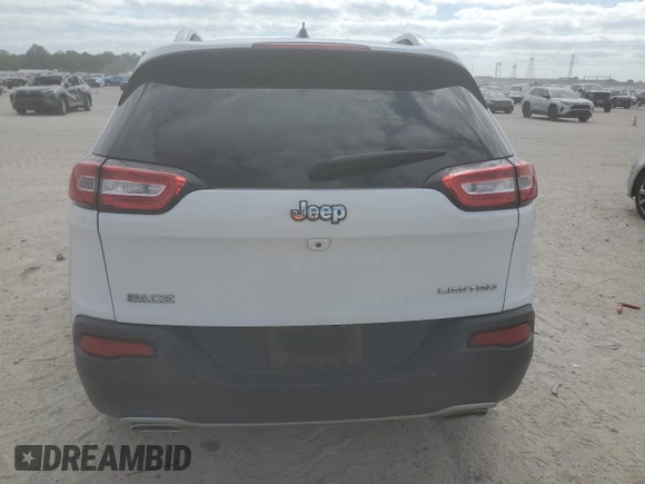 2015 Jeep Cherokee Limited with VIN 1C4PJLDS4FW700683, listed as a Copart auction lot 52969045 with 143,344 mi miles and Clean Title. Bid and sale history available at DreamBid. Image 6.