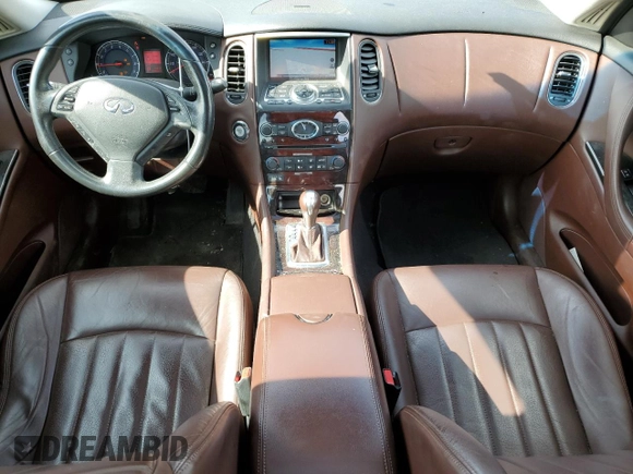 2010 Infiniti EX Journey z VIN JN1AJ0HR1AM753098, wystawiony jako Copart lot #50184885 z przebiegiem 114 220 mil mil oraz Czysty tytuł • Clean title. Historia ofert i sprzedaży dostępna na DreamBid. Obrazek 8.