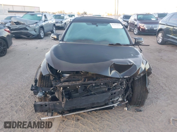 2018 Infiniti Q50 3.0t LUXE with VIN JN1EV7AP0JM365416, listed as a IAAI auction lot 41293065 with 65,339 mi miles. Bid and sale history available at carsss.com. Image 13.