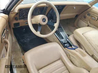 1981 Chevrolet Corvette with VIN 1G1AY8765BS415756, listed as a Copart auction lot 76858154 with 68,139 mi miles and Salvage Title. Bid and sale history available at carsss.com. Image 8.