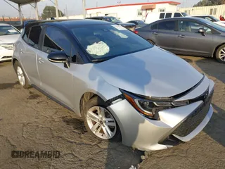 2021 Toyota Corolla Hatchback SE with VIN JTNB4MBE8M3145946, listed as a IAAI auction lot 41179942 with 41,607 mi miles. Bid and sale history available at carsss.com. Image 1.