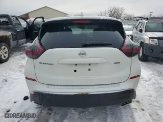 2019 Nissan Murano S with VIN 5N1AZ2MS7KN164607, listed as a Copart auction lot 46956565 with 153,241 mi miles and Salvage Title. Bid and sale history available at carsss.com. Image 6.