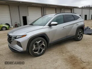 2023 Hyundai Tucson SEL with VIN 5NMJF3AE7PH239991, listed as a Copart auction lot 47368585 with 26,075 mi miles and Salvage Title. Bid and sale history available at carsss.com. Image 1.