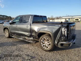 2021 GMC Sierra 1500 Limited SLT with VIN 1GTU9DET8MZ153079, listed as a Copart auction lot 88336305 with 70,687 mi miles and Salvage Title. Bid and sale history available at carsss.com. Image 2.