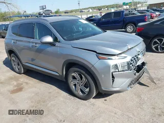 2021 Hyundai Santa Fe SEL z VIN 5NMS24AJ4MH353199, wystawiony jako IAAI lot #42022237 z przebiegiem 96 545 mil mil oraz . Historia ofert i sprzedaży dostępna na DreamBid. Obrazek 1.