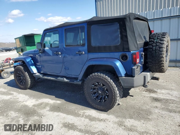 2010 Jeep Wrangler Unlimited Sahara with VIN 1J4HA5H11AL143608, listed as a Copart auction lot 46091715 with 480,747 mi miles and Salvage Title. Bid and sale history available at carsss.com. Image 2.