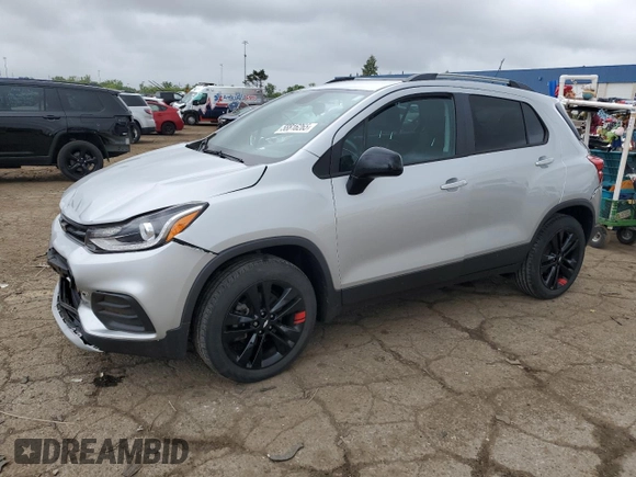 2020 Chevrolet Trax LT with VIN 3GNCJPSB1LL297425, listed as a Copart auction lot 58816265 with 41,617 mi miles and Salvage title. Bid and sale history available at DreamBid. Image 1.