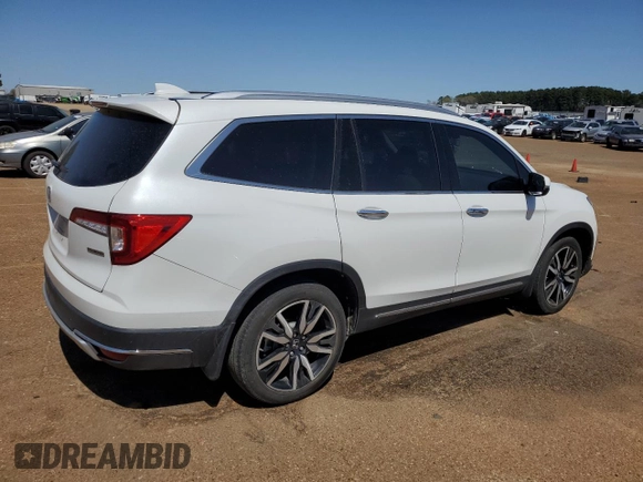 2022 Honda Pilot Touring 7-Passenger z VIN 5FNYF5H66NB025193, wystawiony jako Copart lot #50054505 z przebiegiem 25 650 mil mil oraz Czysty tytuł • Clean title. Historia ofert i sprzedaży dostępna na DreamBid. Obrazek 3.
