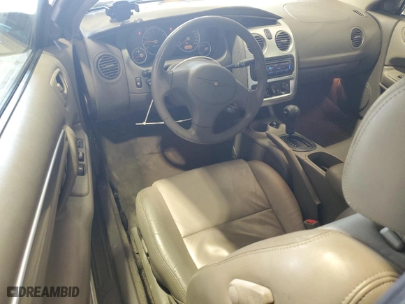 2005 Chrysler Sebring LXi with VIN 4C3AG52H65E009301, listed as a Copart auction lot 81727654 with 38,012 mi miles and Salvage Title. Bid and sale history available at carsss.com. Image 8.