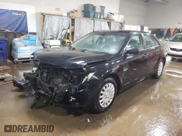 2009 Toyota Camry with VIN 4T4BE46K19R100741, listed as a Copart auction lot 46827225 with 172,088 mi miles and Salvage Title. Bid and sale history available at carsss.com. Image 1.