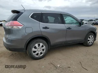 2016 Nissan Rogue S with VIN 5N1AT2MN7GC748066, listed as a Copart auction lot 47819205 with 184,848 mi miles and Salvage Title. Bid and sale history available at carsss.com. Image 3.