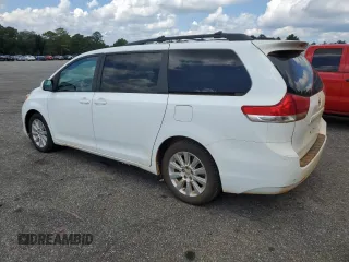 2012 Toyota Sienna LE with VIN 5TDJK3DC0CS043968, listed as a Copart auction lot 72185614 with 166,194 mi miles and Salvage Title. Bid and sale history available at carsss.com. Image 2.