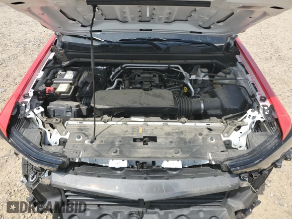 2024 Chevrolet Colorado 2WD Work Truck with VIN 1GCPSBEK8R1109537, listed as a Copart auction lot 53754195 with 30,124 mi miles and Salvage Title. Bid and sale history available at DreamBid. Image 11.