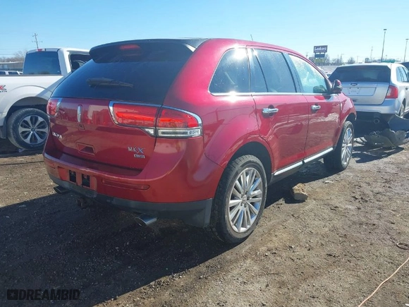 2013 Lincoln MKX with VIN 2LMDJ8JK6DBL13801, listed as a IAAI auction lot 41362146 with 147,864 mi miles. Bid and sale history available at carsss.com. Image 4.