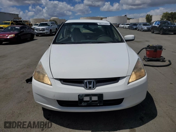 2004 Honda Accord LX z VIN JHMCM563X4C039584, wystawiony jako Copart lot #56711435 z przebiegiem 188 011 mil mil oraz Szkoda całkowita • Salvage title. Historia ofert i sprzedaży dostępna na DreamBid. Obrazek 5.