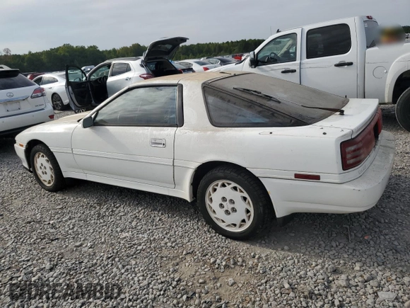 1989 Toyota Supra z VIN JT2MA71J5K0116367, wystawiony jako Copart lot #71280374 z przebiegiem Nie podano mil oraz Szkoda całkowita • Salvage title. Historia ofert i sprzedaży dostępna na DreamBid. Obrazek 2.