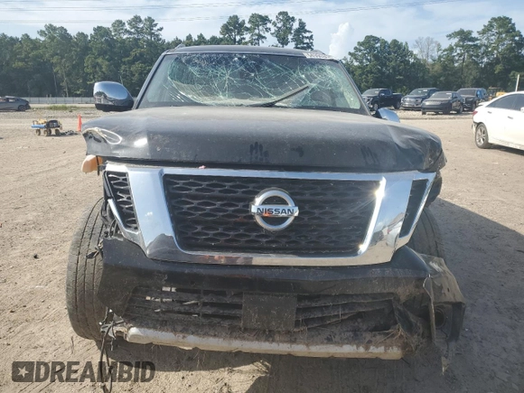 2017 Nissan Armada SV with VIN JN8AY2ND4H9009946, listed as a Copart auction lot 64395354 with 182,409 mi miles and Salvage Title. Bid and sale history available at carsss.com. Image 5.