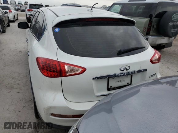 2017 Infiniti QX50 with VIN JN1BJ0RP0HM381927, listed as a Copart auction lot 75364324 with 0 mi miles and Non Repairable. Bid and sale history available at carsss.com. Image 6.