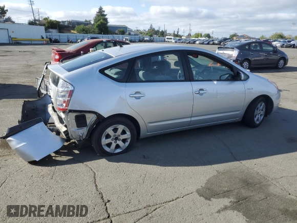 2009 Toyota Prius with VIN JTDKB20U597842760, listed as a Copart auction lot 53667835 with 108,244 mi miles and Salvage Title. Bid and sale history available at carsss.com. Image 3.