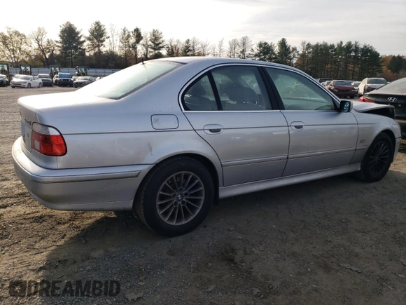 2003 BMW 5 Series 540iA with VIN WBADN63423GN89436, listed as a Copart auction lot 77519294 with 187,870 mi miles and Salvage Title. Bid and sale history available at carsss.com. Image 3.