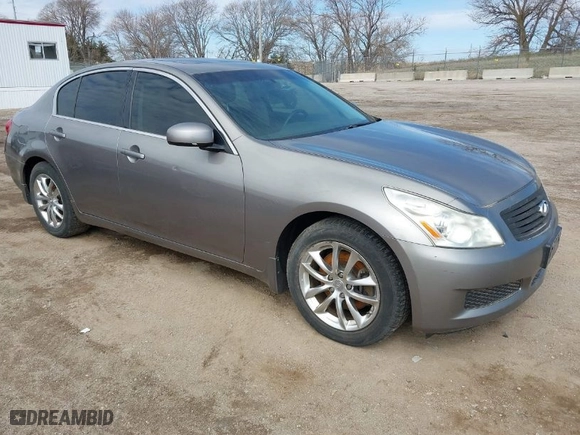 2008 Infiniti G35 Sedan x with VIN JNKBV61F38M276868, listed as a IAAI auction lot 41928267 with 155,826 mi miles. Bid and sale history available at carsss.com. Image 1.