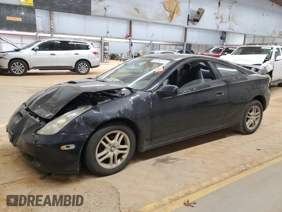 2000 Toyota Celica GT with VIN JTDDR32T6Y0017977, listed as a Copart auction lot 85762814 with 254,433 mi miles and Salvage Title. Bid and sale history available at carsss.com. Image 1.