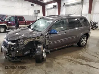 2007 Chevrolet Equinox LT z VIN 2CNDL73FX76235486, wystawiony jako Copart lot #54722235 z przebiegiem 157 687 mil mil oraz Szkody całkowita. Historia ofert i sprzedaży dostępna na DreamBid. Obrazek 1.