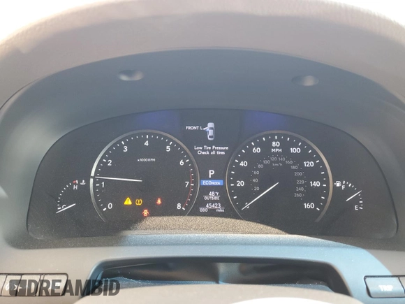 2017 Lexus LS 460 L with VIN JTHGL5EF0H5057814, listed as a Copart auction lot 78180844 with 45,423 mi miles and Salvage title. Bid and sale history available at DreamBid. Image 9.