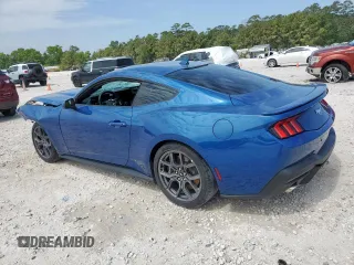 2024 Ford Mustang EcoBoost with VIN 1FA6P8TH7R5112306, listed as a Copart auction lot 58151055 with 4,467 mi miles and Salvage title. Bid and sale history available at DreamBid. Image 2.
