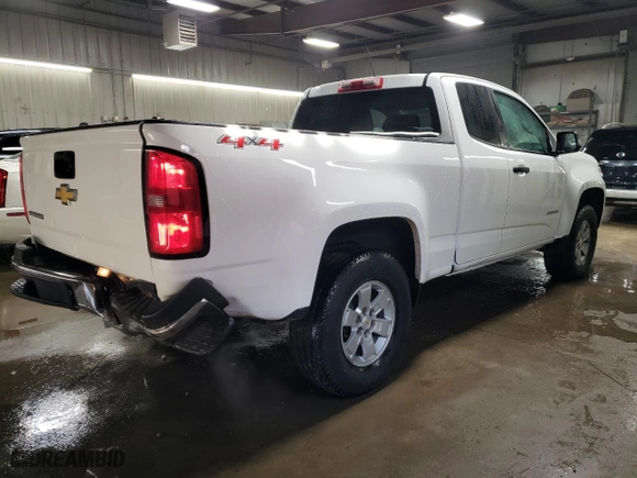 2018 Chevrolet Colorado 4WD Work Truck with VIN 1GCHTBEAXJ1213864, listed as a Copart auction lot 48681195 with 78,192 mi miles and Salvage Title. Bid and sale history available at carsss.com. Image 3.