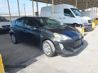 2016 Toyota Prius c One with VIN JTDKDTB35G1121309, listed as a IAAI auction lot 42053038 with 78,610 mi miles. Bid and sale history available at carsss.com. Image 1.