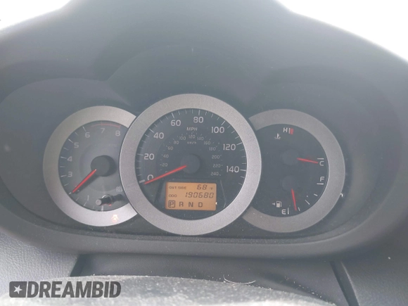 2006 Toyota RAV4 Sport with VIN JTMBK32V465004660, listed as a IAAI auction lot 42134217 with 190,680 mi miles. Bid and sale history available at carsss.com. Image 7.