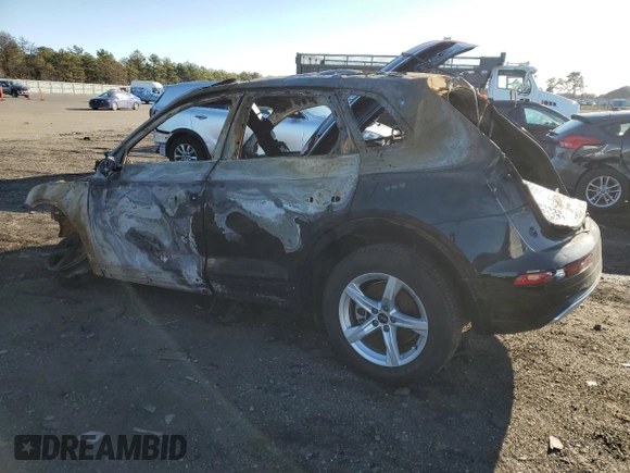 2024 Audi Q5 Premium with VIN WA1ABAFY9R2042891, listed as a Copart auction lot 83372754 with 0 mi miles and Salvage Title. Bid and sale history available at carsss.com. Image 2.