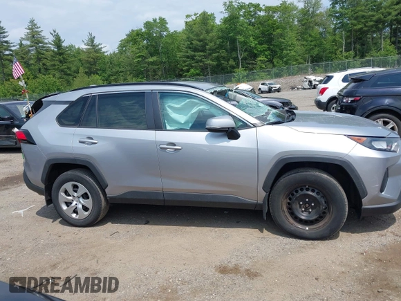 2019 Toyota RAV4 LE with VIN 2T3G1RFV1KC005954, listed as a IAAI auction lot 42489612 with 83,343 mi miles and . Bid and sale history available at DreamBid. Image 13.