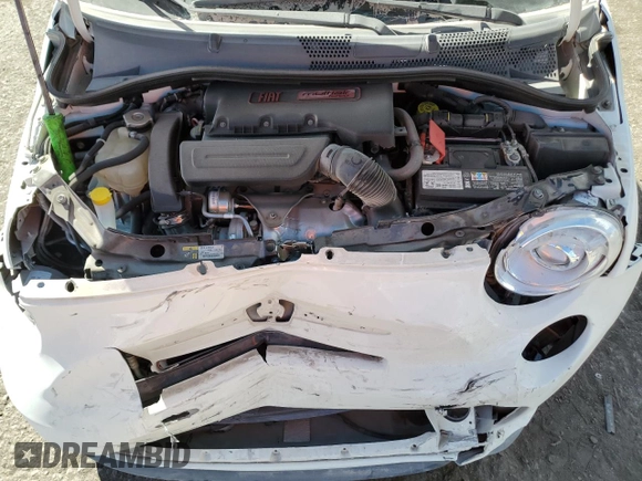 2018 FIAT 500 Pop with VIN 3C3CFFKH3JT465141, listed as a Copart auction lot 72617594 with 11,665 mi miles and Salvage Title. Bid and sale history available at carsss.com. Image 12.