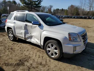 2017 GMC Terrain SLT with VIN 2GKFLUE34H6129510, listed as a Copart auction lot 49324865 with 48,879 mi miles and Salvage Title. Bid and sale history available at carsss.com. Image 4.